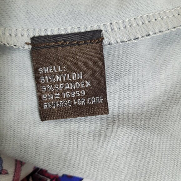 J. McLaughlin Black Gold 3/4  Sleeve Striped Drawstring Dress Size M - Picture 9 of 10